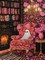 Diamond Art Kits for Adults,Bookshelf Ghost Diamond Painting Kits 12 x 16 Inch